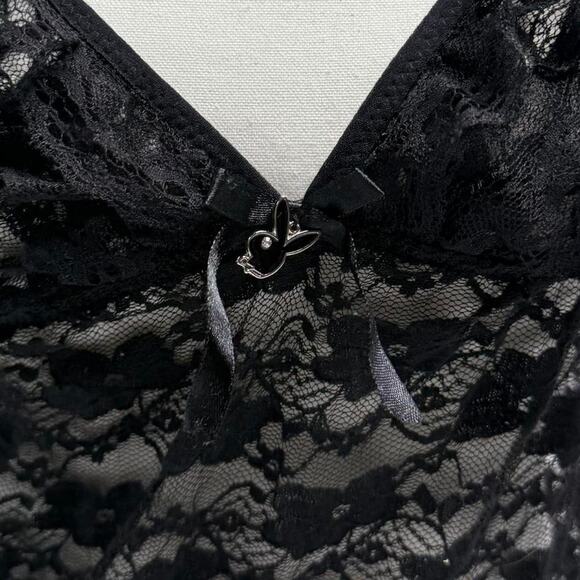 PlayBoy Vintage Women’s Laced Sheer Cami Size Small - Picture 3 of 7